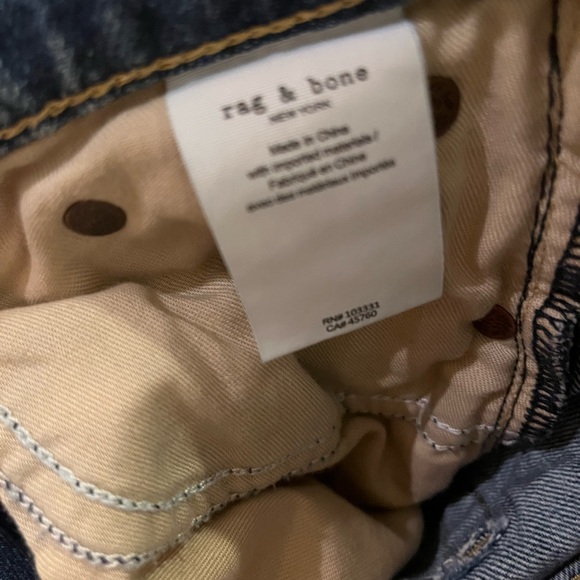 Rag & Bone Sofie Hight Rise Ultra Wide Leg Jeans 24 - Picture 7 of 8